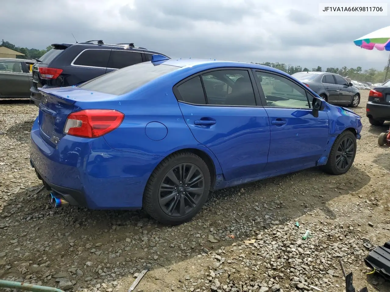 2019 Subaru Wrx VIN: JF1VA1A66K9811706 Lot: 62104985