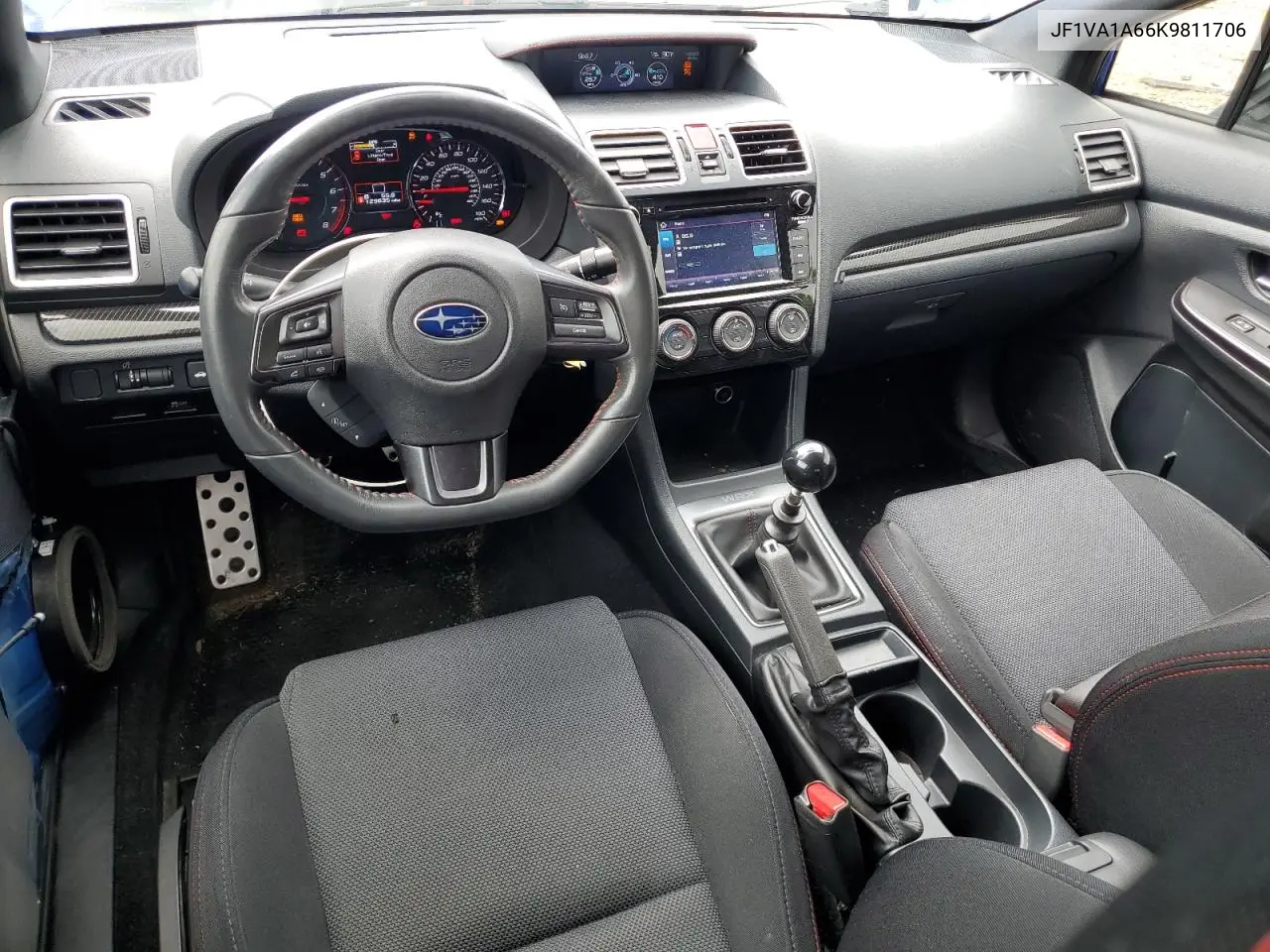 2019 Subaru Wrx VIN: JF1VA1A66K9811706 Lot: 62104985