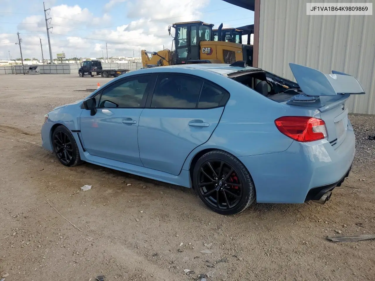 2019 Subaru Wrx Premium VIN: JF1VA1B64K9809869 Lot: 62323985