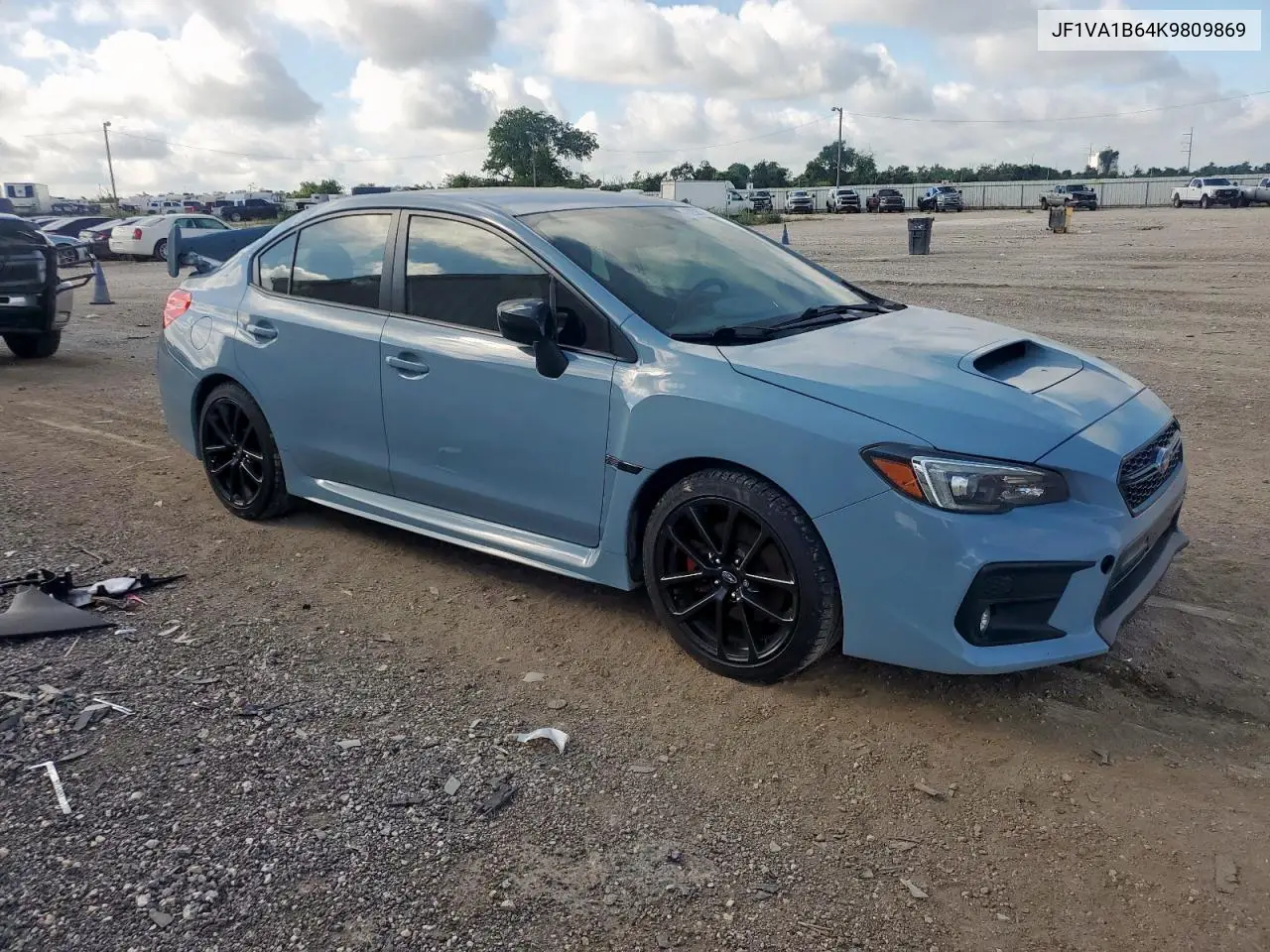 2019 Subaru Wrx Premium VIN: JF1VA1B64K9809869 Lot: 62323985