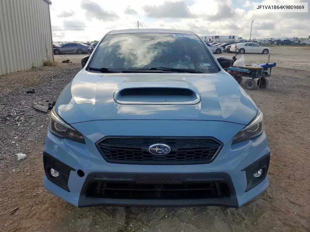 2019 Subaru Wrx Premium VIN: JF1VA1B64K9809869 Lot: 62323985