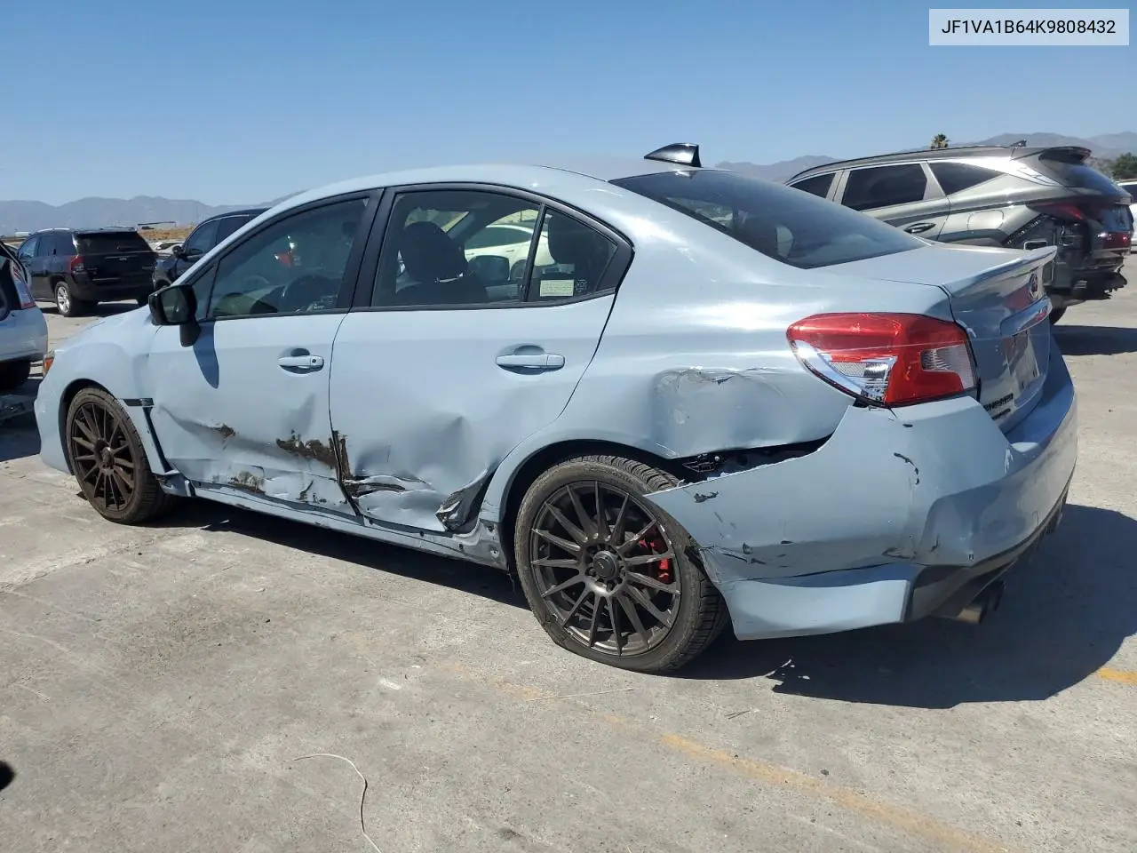 2019 Subaru Wrx Premium VIN: JF1VA1B64K9808432 Lot: 62605485