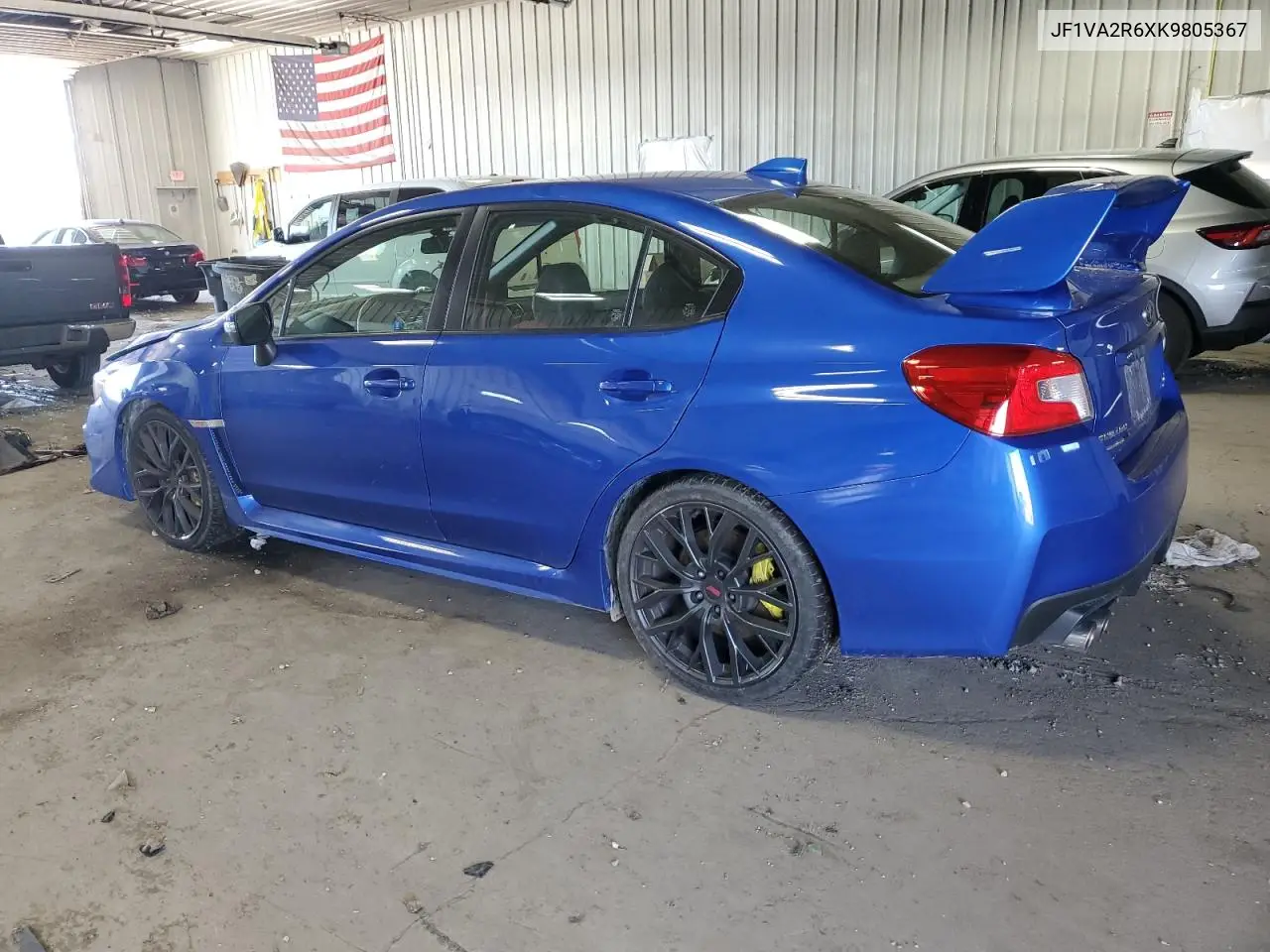 2019 Subaru Wrx Sti VIN: JF1VA2R6XK9805367 Lot: 62823405