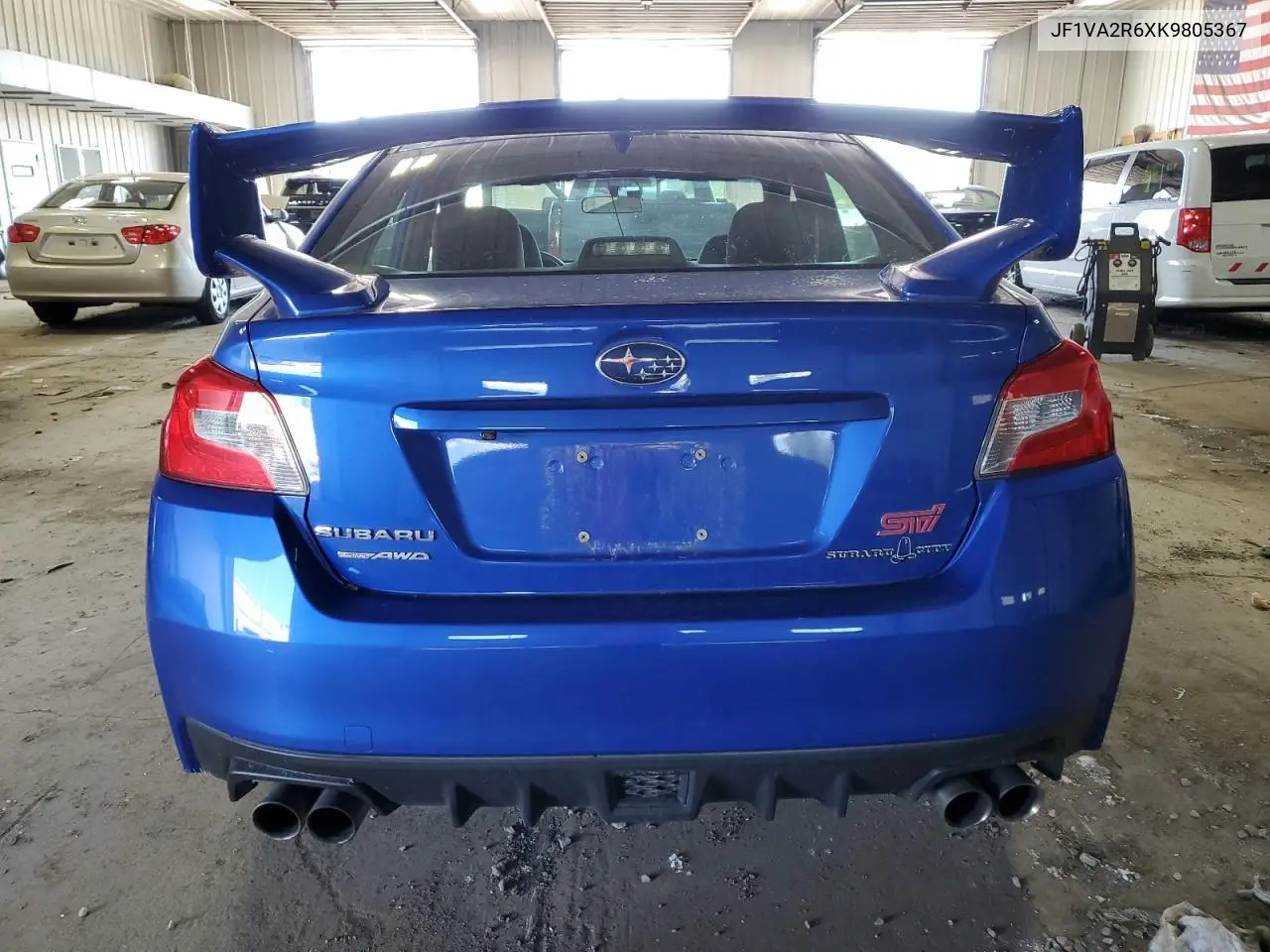 2019 Subaru Wrx Sti VIN: JF1VA2R6XK9805367 Lot: 62823405