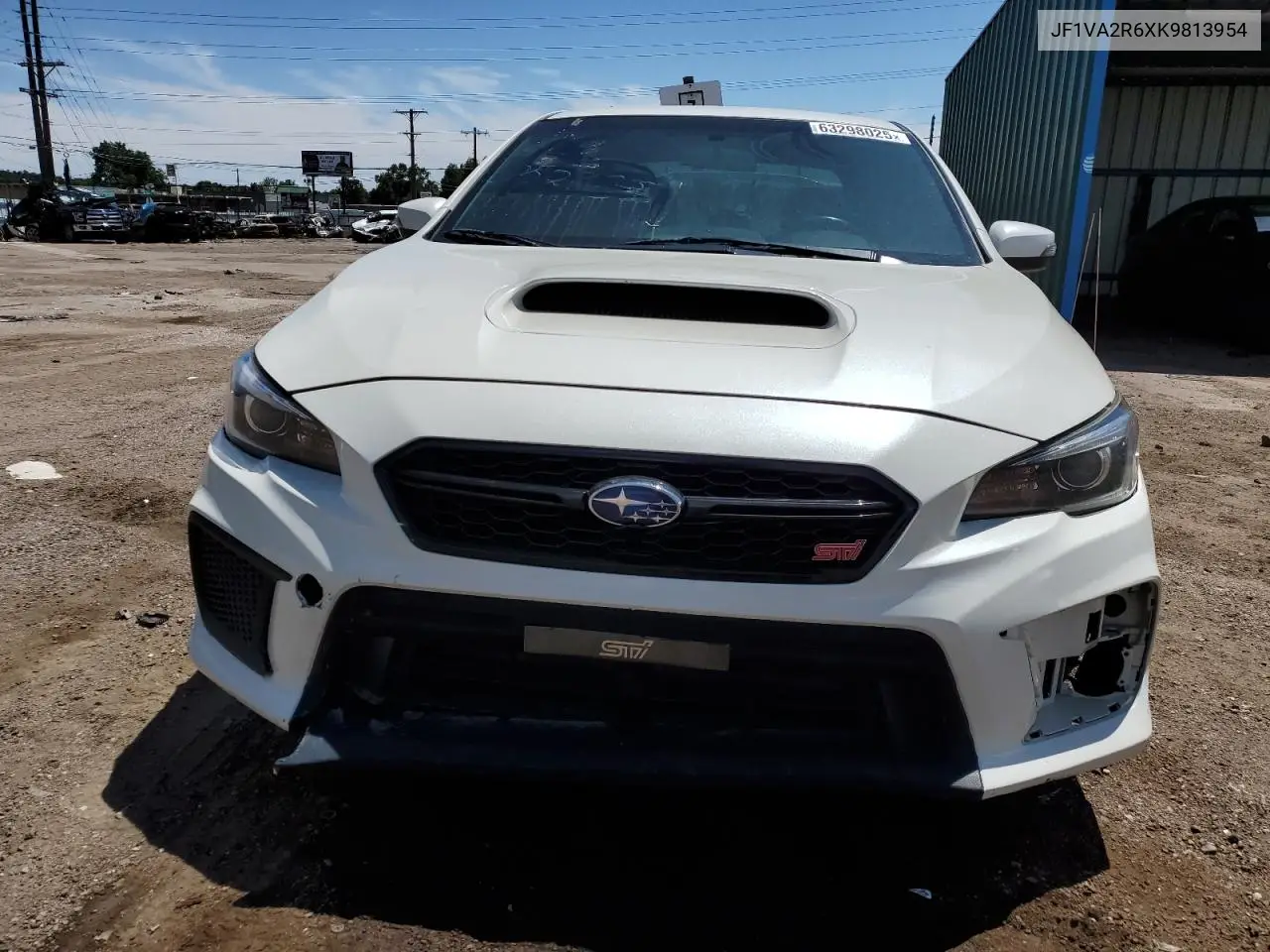 2019 Subaru Wrx Sti VIN: JF1VA2R6XK9813954 Lot: 63298025