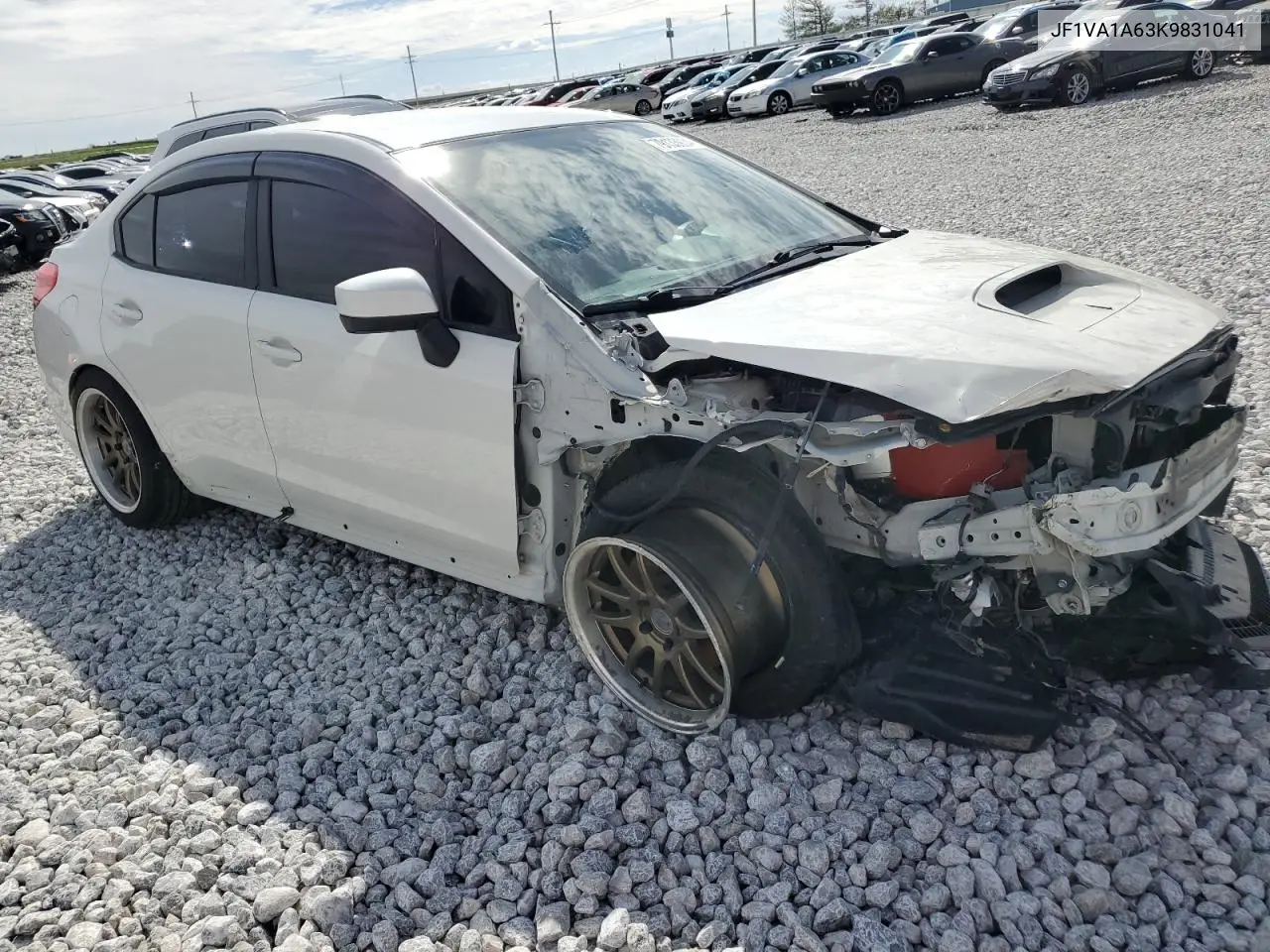 2019 Subaru Wrx VIN: JF1VA1A63K9831041 Lot: 79133934