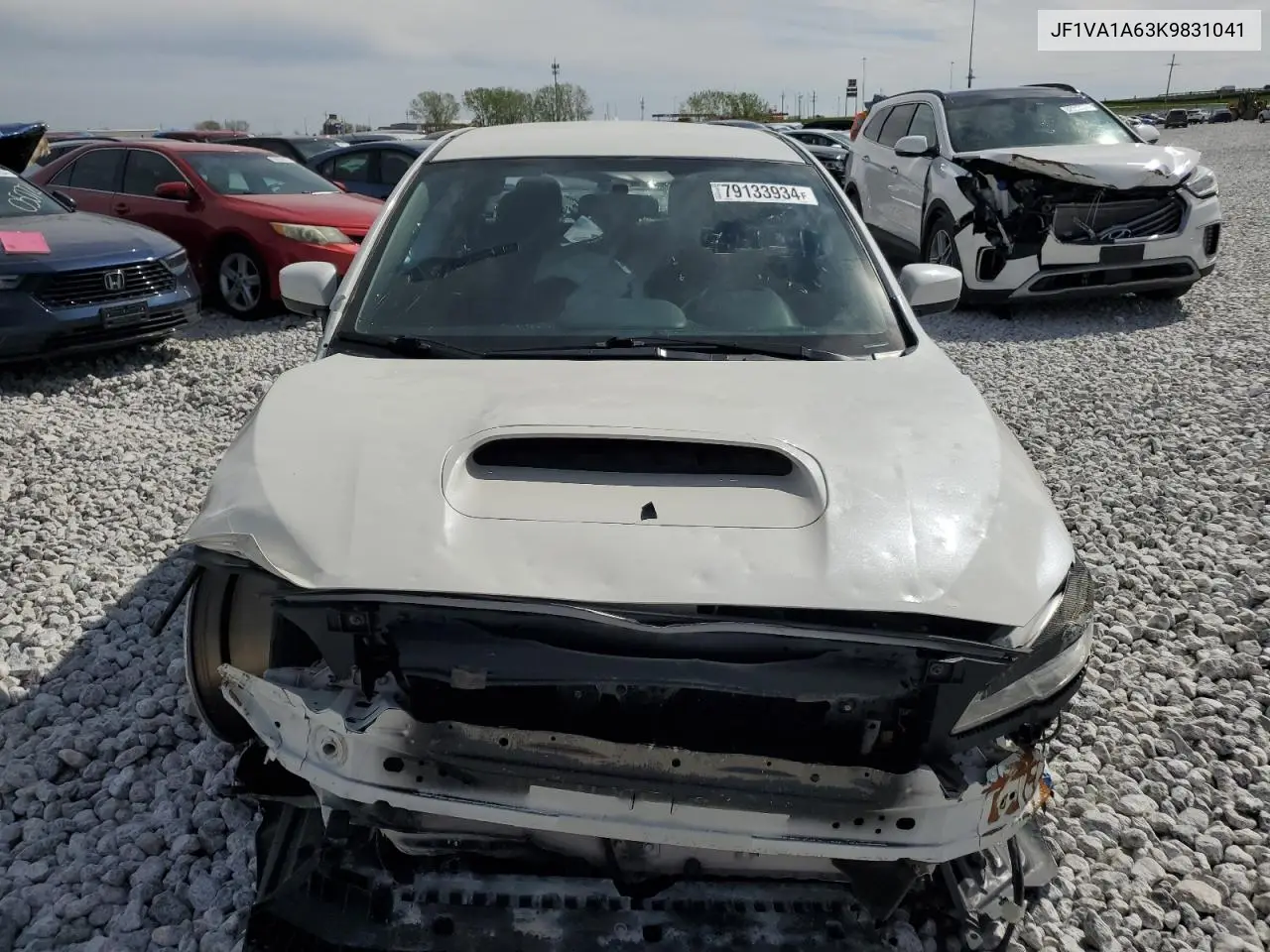 2019 Subaru Wrx VIN: JF1VA1A63K9831041 Lot: 79133934
