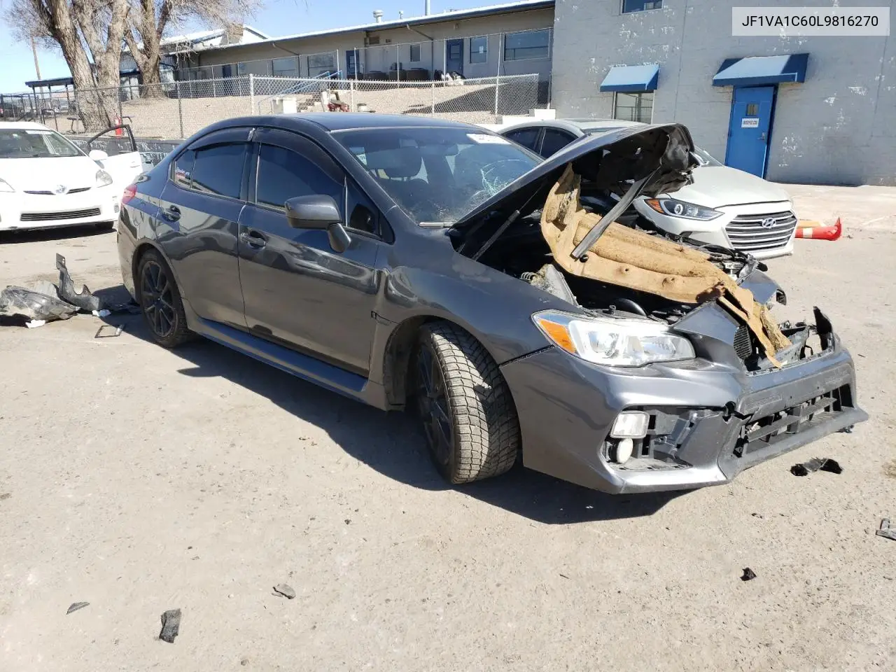 2020 Subaru Wrx Premium VIN: JF1VA1C60L9816270 Lot: 44570175