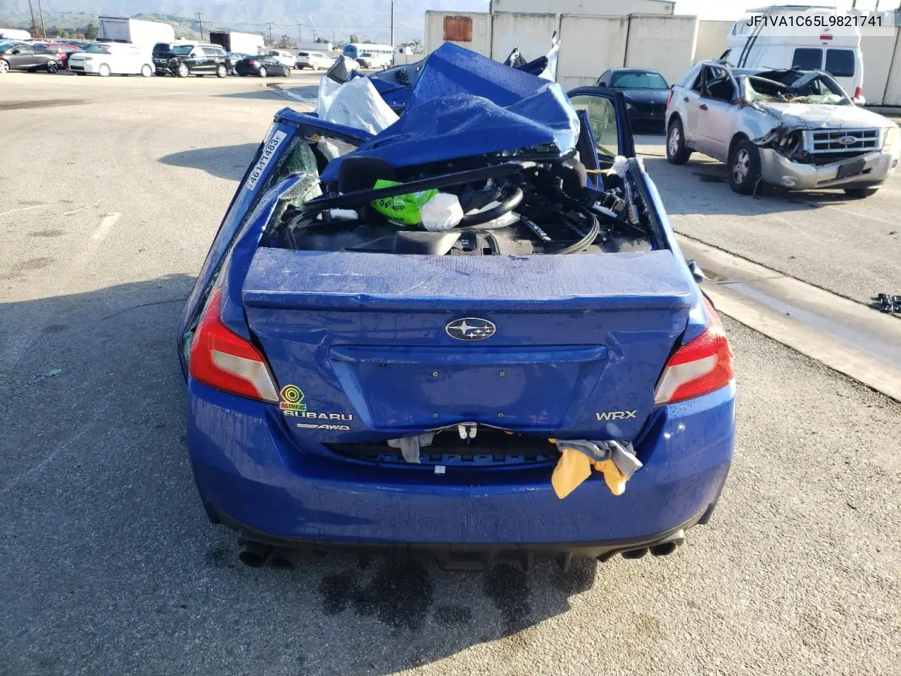 2020 Subaru Wrx Premium VIN: JF1VA1C65L9821741 Lot: 46111483