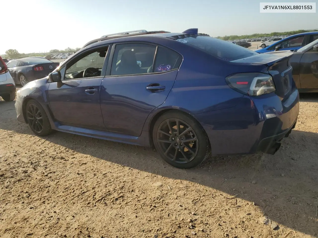 2020 Subaru Wrx Limited VIN: JF1VA1N6XL8801553 Lot: 52258255
