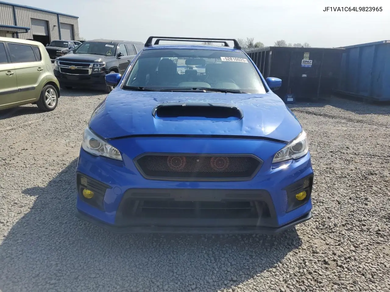 2020 Subaru Wrx Premium VIN: JF1VA1C64L9823965 Lot: 52810025