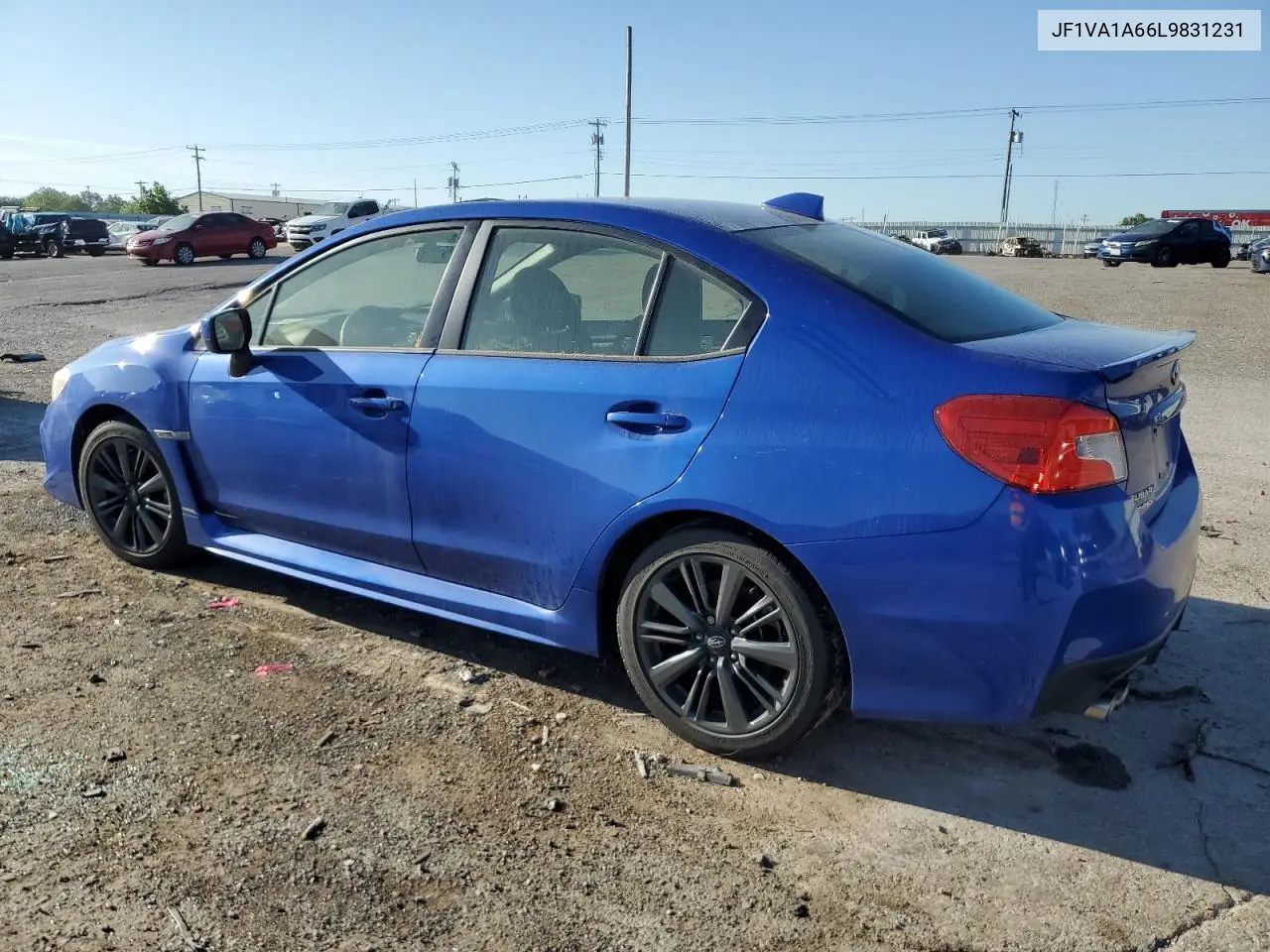 2020 Subaru Wrx VIN: JF1VA1A66L9831231 Lot: 55884765