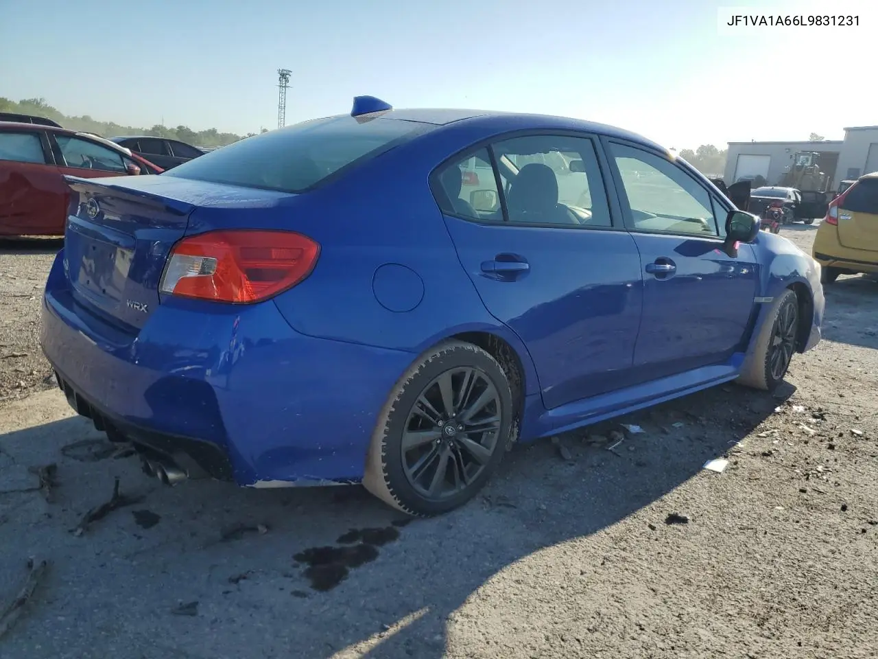 2020 Subaru Wrx VIN: JF1VA1A66L9831231 Lot: 55884765