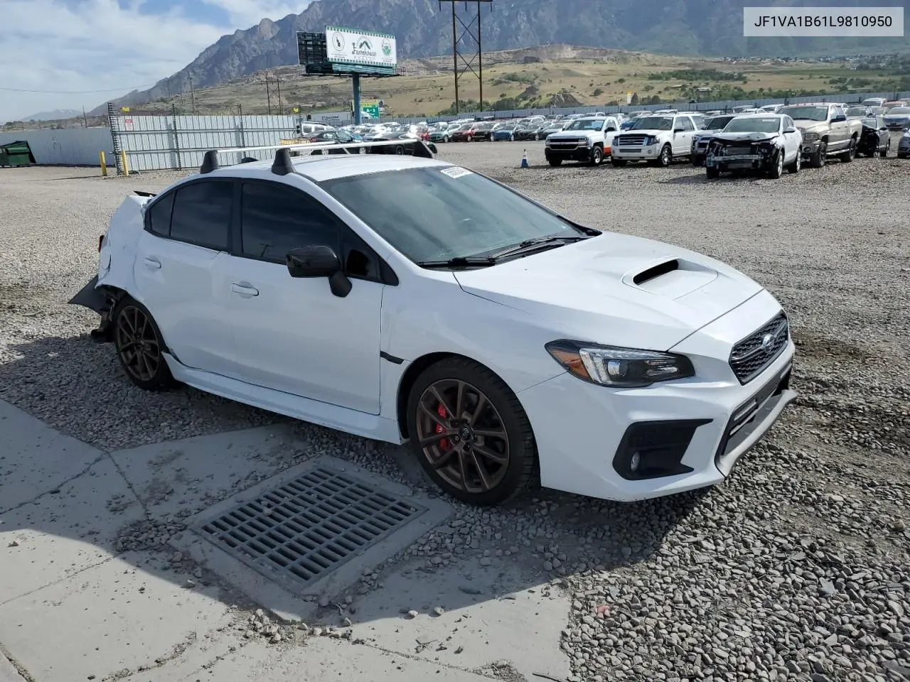 2020 Subaru Wrx Premium VIN: JF1VA1B61L9810950 Lot: 56603645