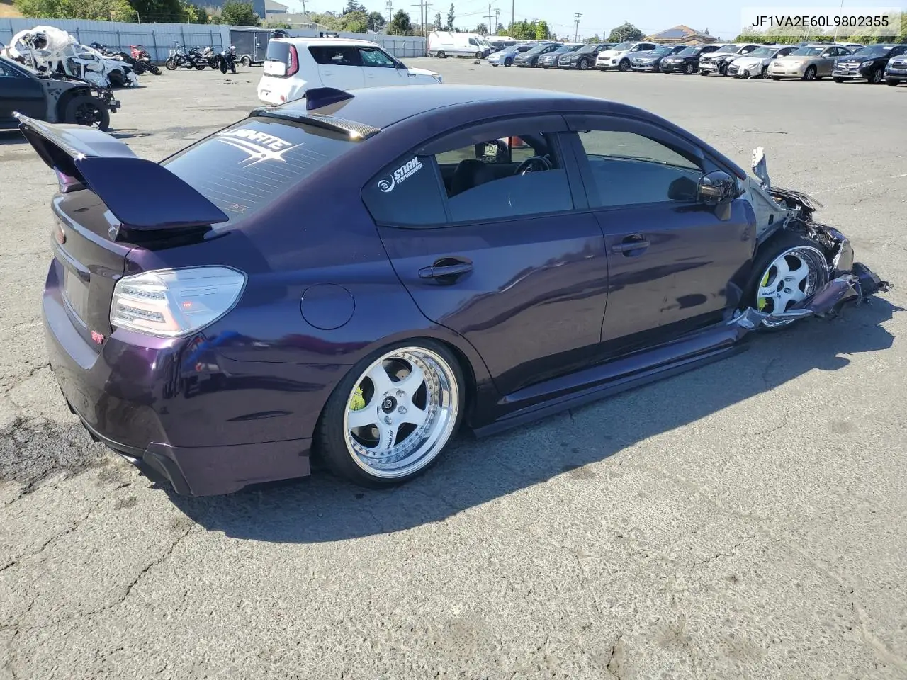 2020 Subaru Wrx Sti VIN: JF1VA2E60L9802355 Lot: 60340815