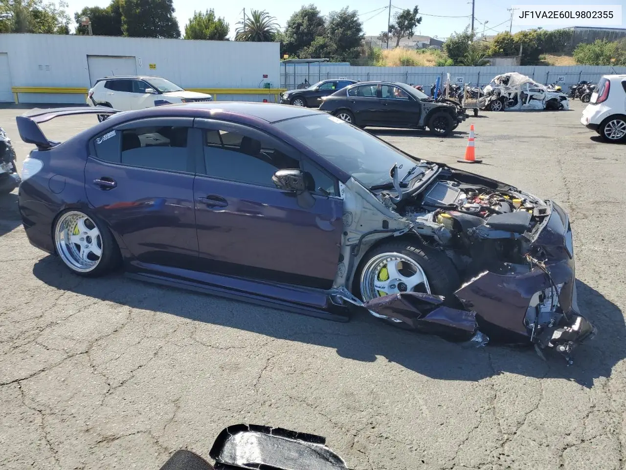 2020 Subaru Wrx Sti VIN: JF1VA2E60L9802355 Lot: 60340815
