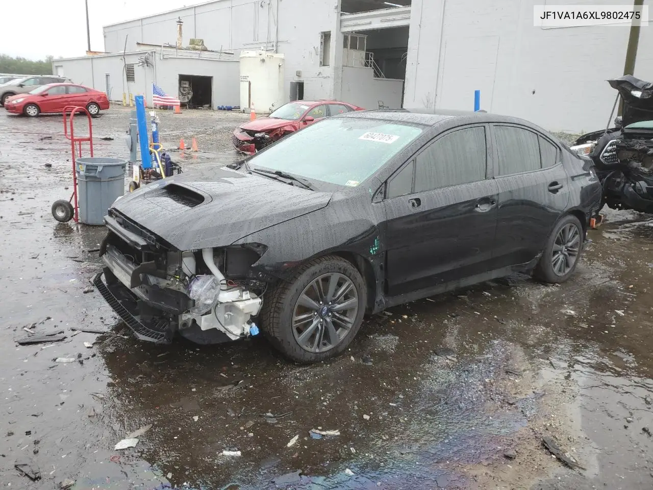 2020 Subaru Wrx VIN: JF1VA1A6XL9802475 Lot: 60427075
