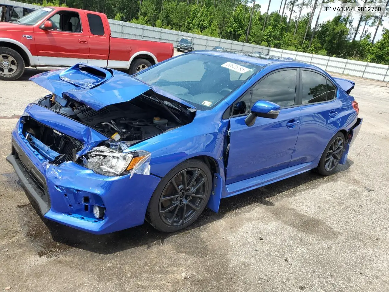 2020 Subaru Wrx Limited VIN: JF1VA1J64L9812760 Lot: 60605295