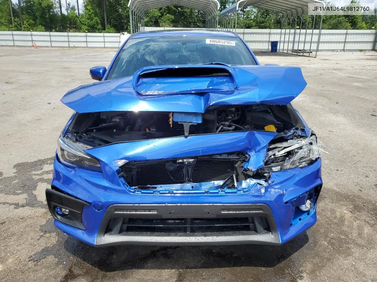 2020 Subaru Wrx Limited VIN: JF1VA1J64L9812760 Lot: 60605295