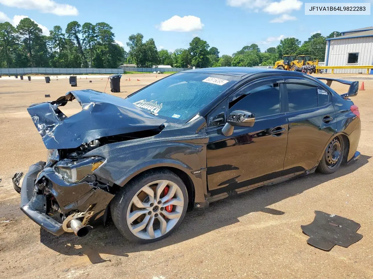 2020 Subaru Wrx Premium VIN: JF1VA1B64L9822283 Lot: 60916095
