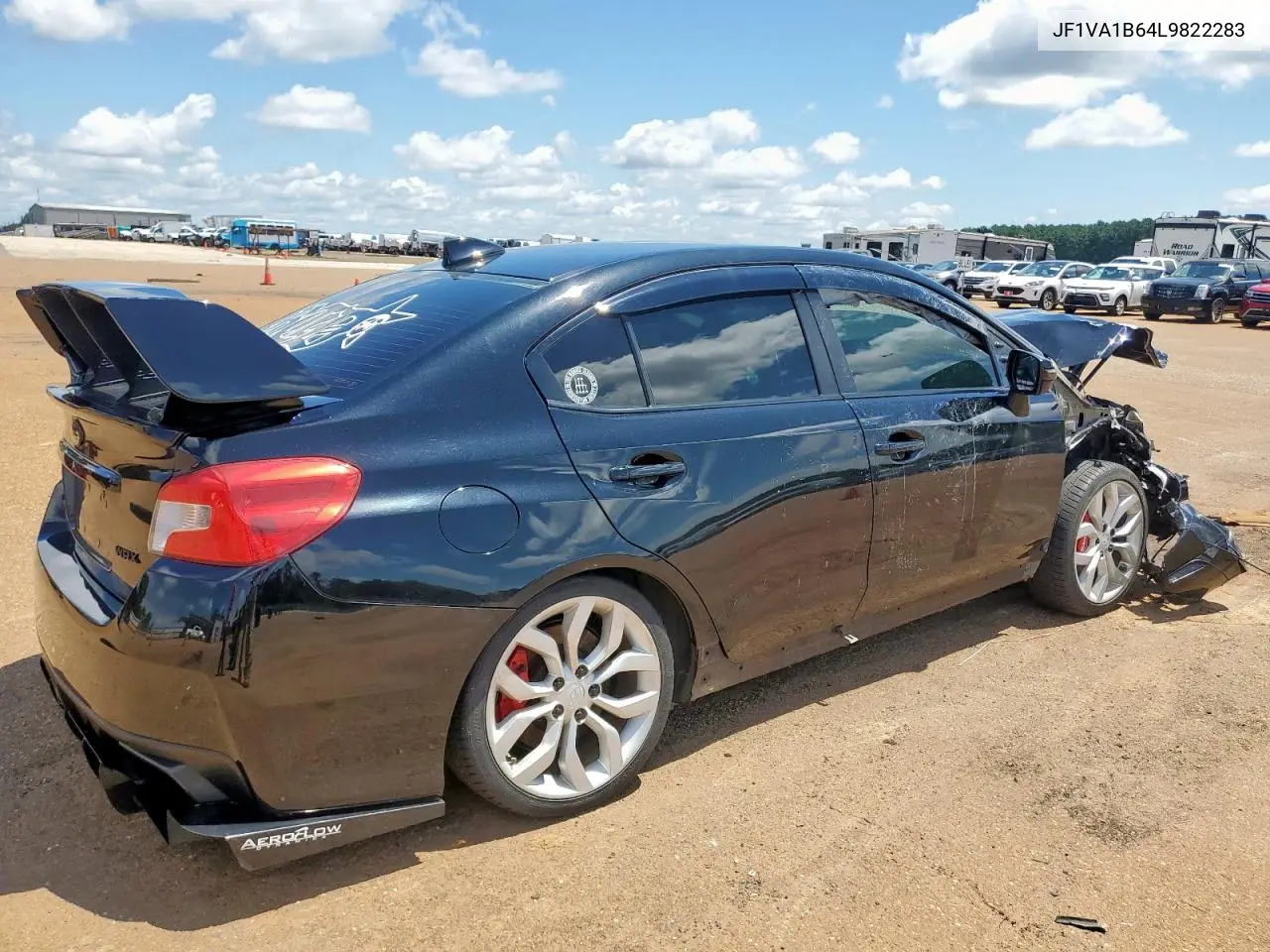 2020 Subaru Wrx Premium VIN: JF1VA1B64L9822283 Lot: 60916095
