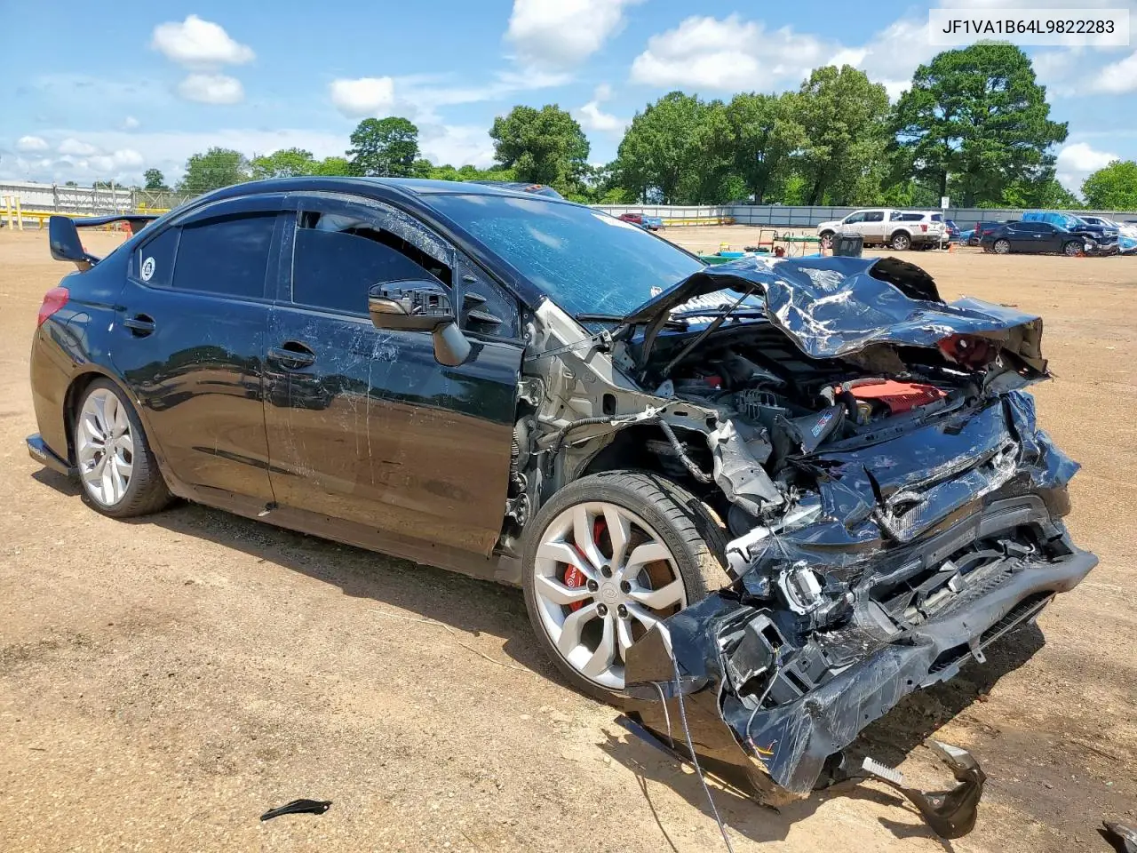 2020 Subaru Wrx Premium VIN: JF1VA1B64L9822283 Lot: 60916095