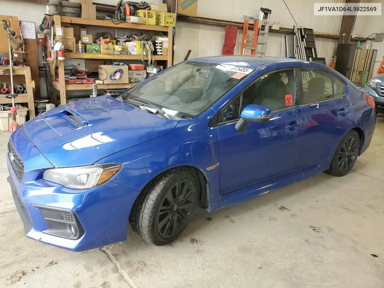 2020 Subaru Wrx Premium VIN: JF1VA1D64L9822569 Lot: 61075455