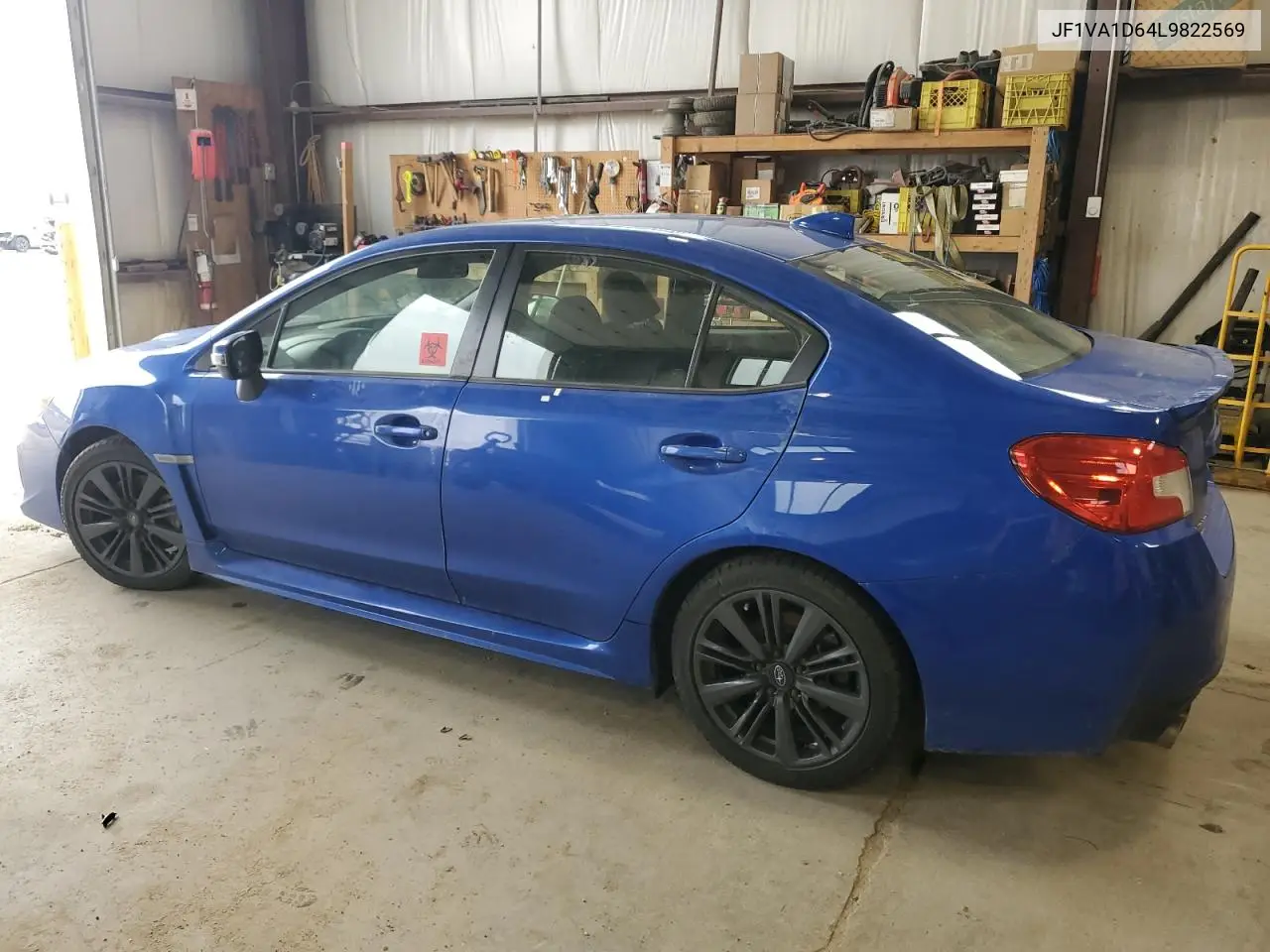 2020 Subaru Wrx Premium VIN: JF1VA1D64L9822569 Lot: 61075455