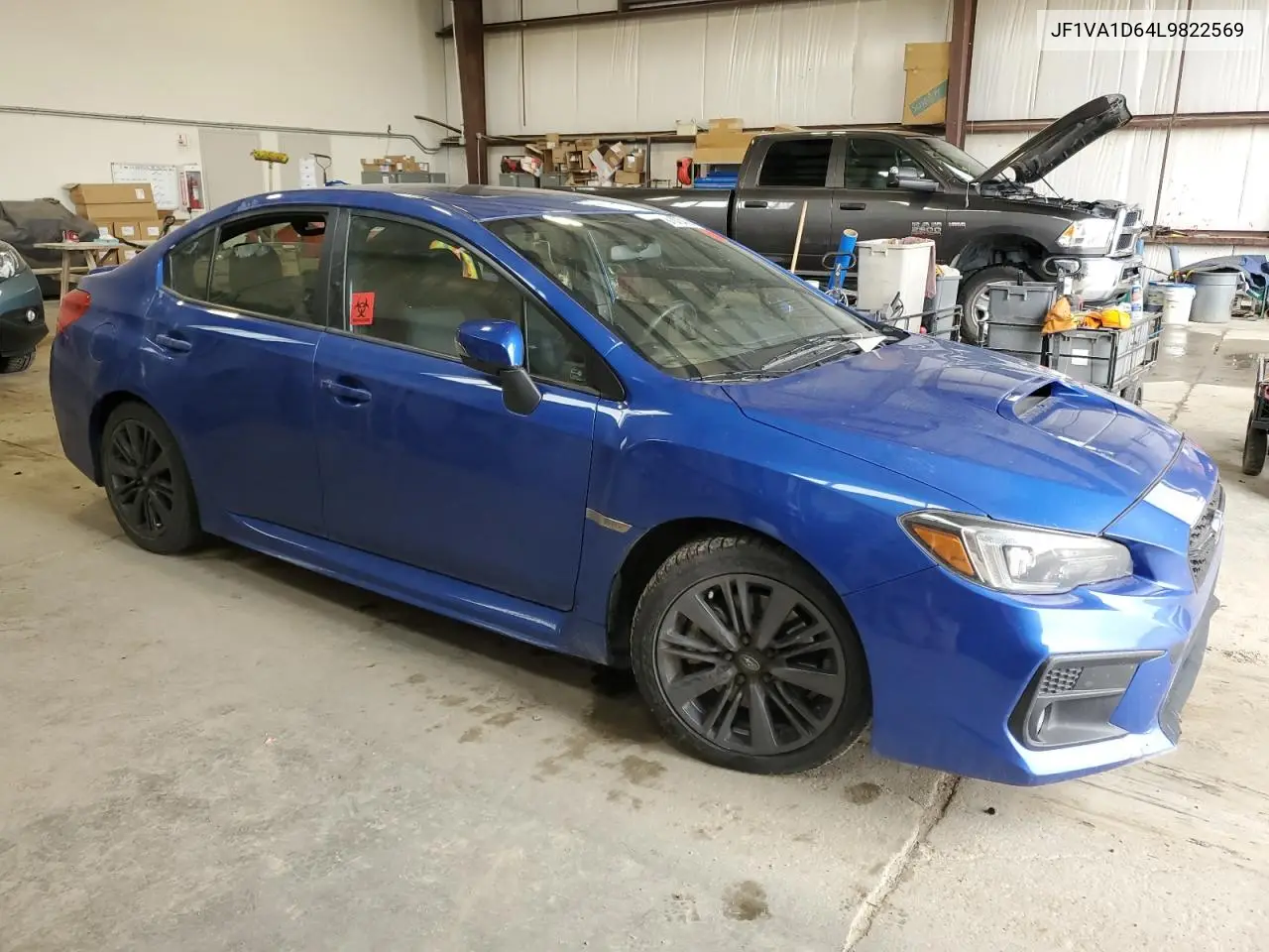 2020 Subaru Wrx Premium VIN: JF1VA1D64L9822569 Lot: 61075455