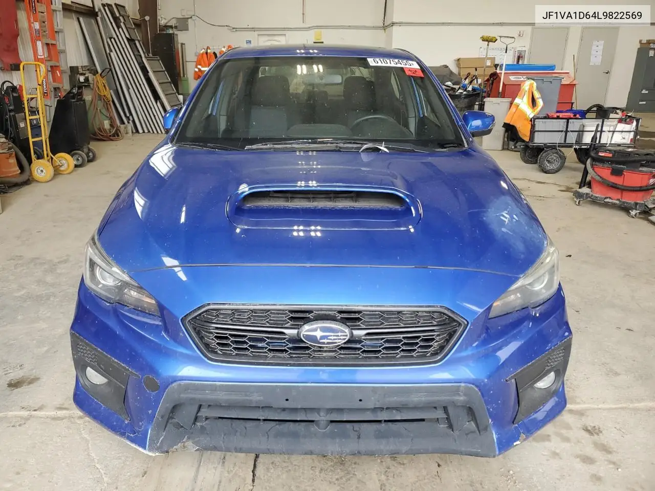 2020 Subaru Wrx Premium VIN: JF1VA1D64L9822569 Lot: 61075455