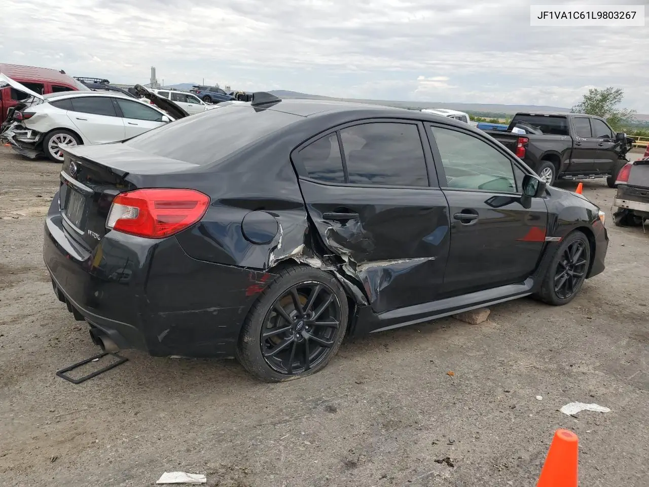 2020 Subaru Wrx Premium VIN: JF1VA1C61L9803267 Lot: 61102875