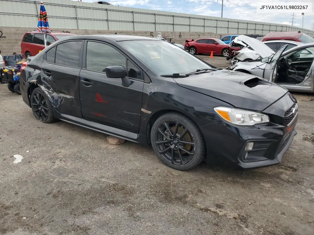 2020 Subaru Wrx Premium VIN: JF1VA1C61L9803267 Lot: 61102875