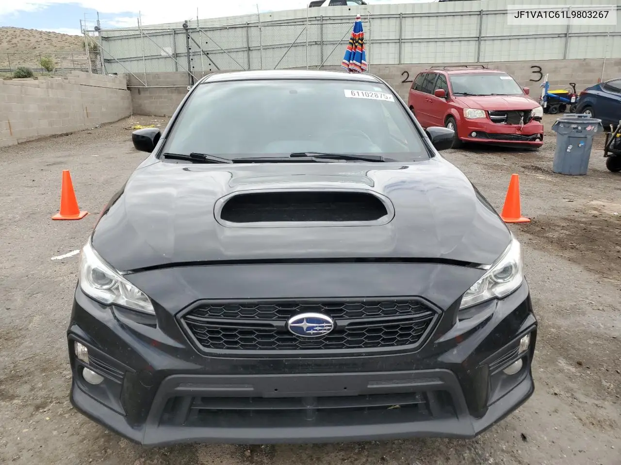 2020 Subaru Wrx Premium VIN: JF1VA1C61L9803267 Lot: 61102875