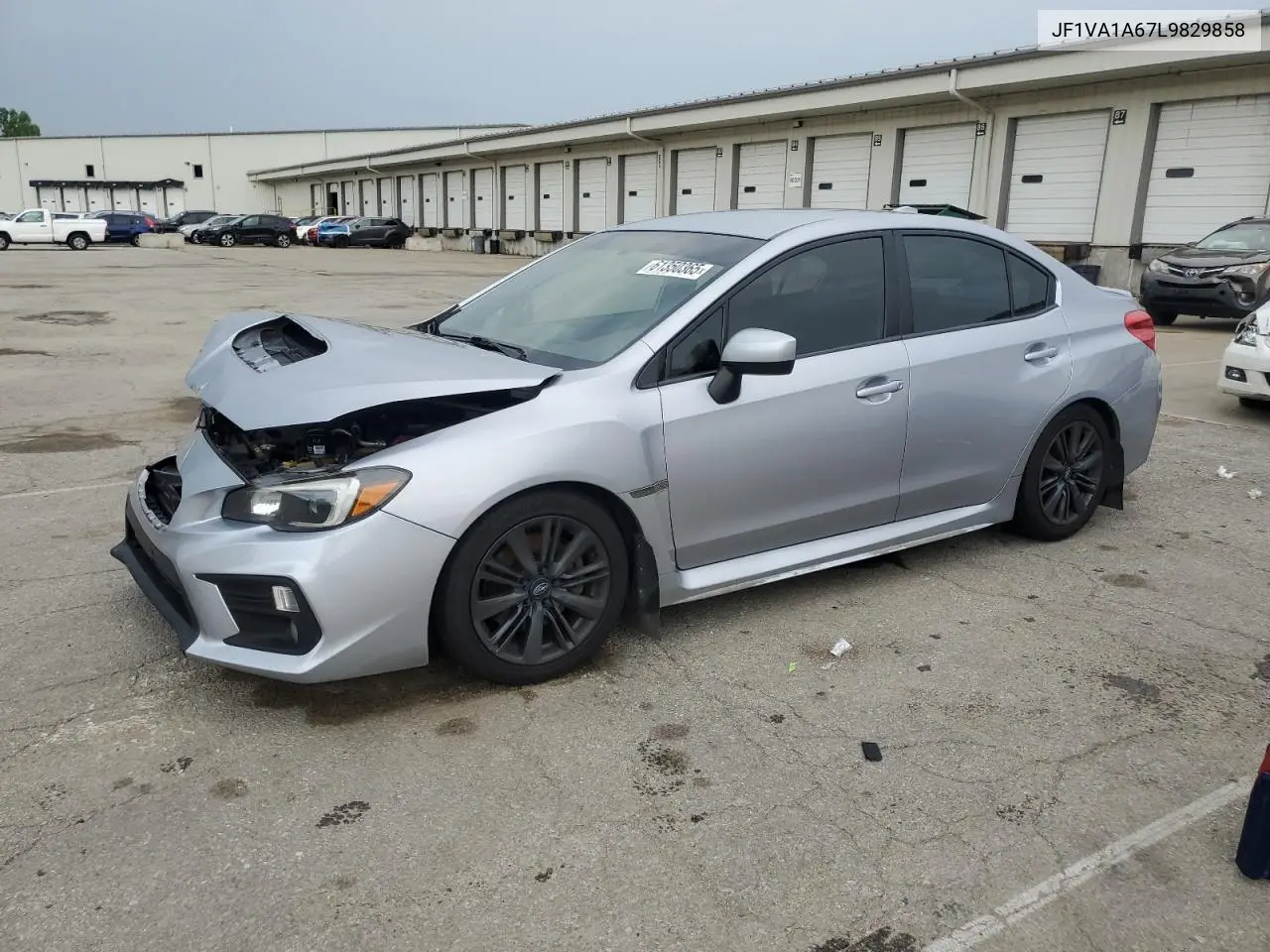 2020 Subaru Wrx VIN: JF1VA1A67L9829858 Lot: 61350365