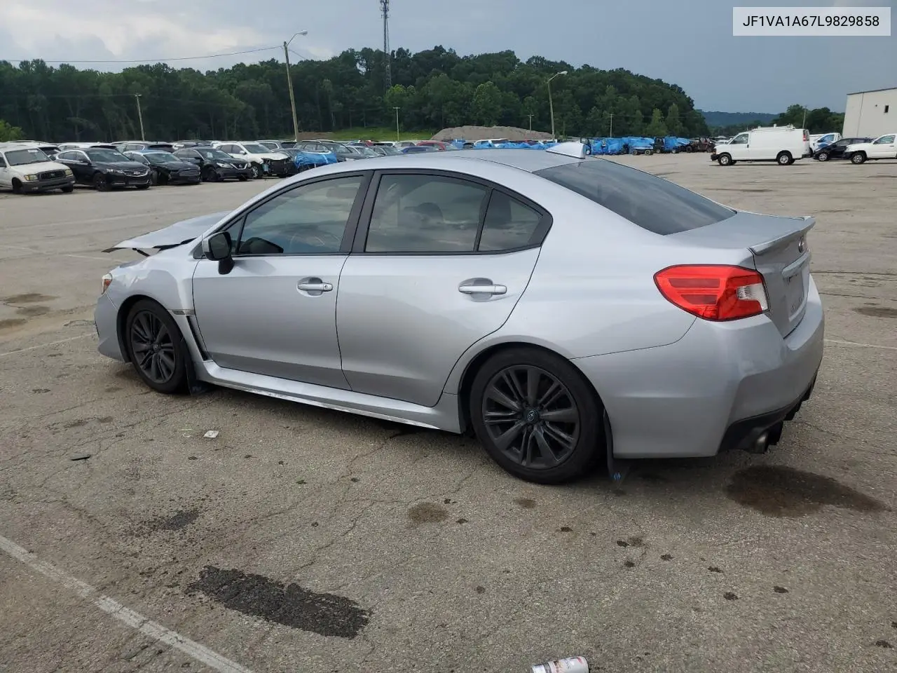 2020 Subaru Wrx VIN: JF1VA1A67L9829858 Lot: 61350365