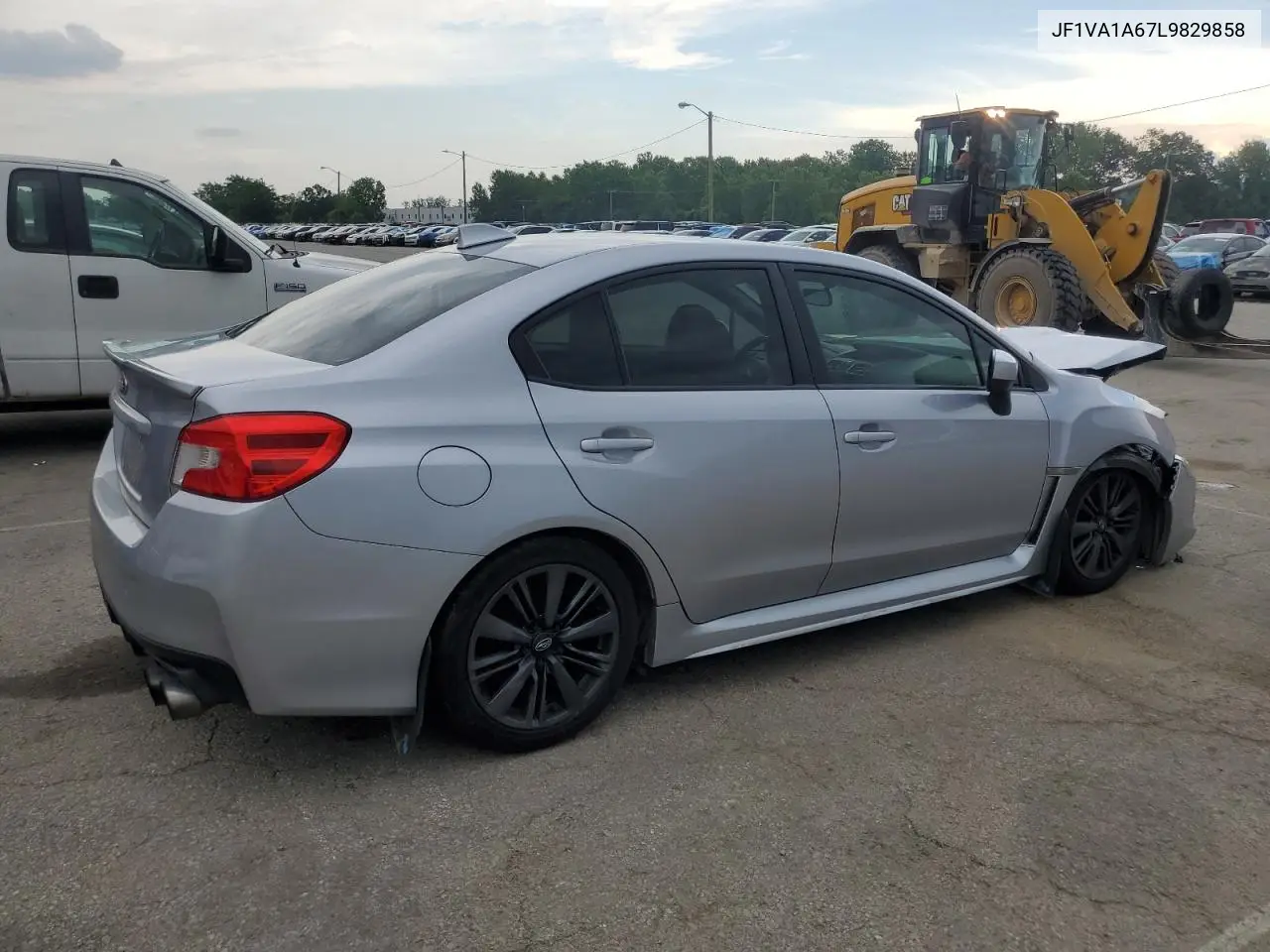 2020 Subaru Wrx VIN: JF1VA1A67L9829858 Lot: 61350365
