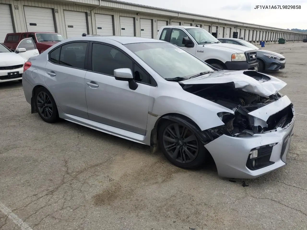 2020 Subaru Wrx VIN: JF1VA1A67L9829858 Lot: 61350365
