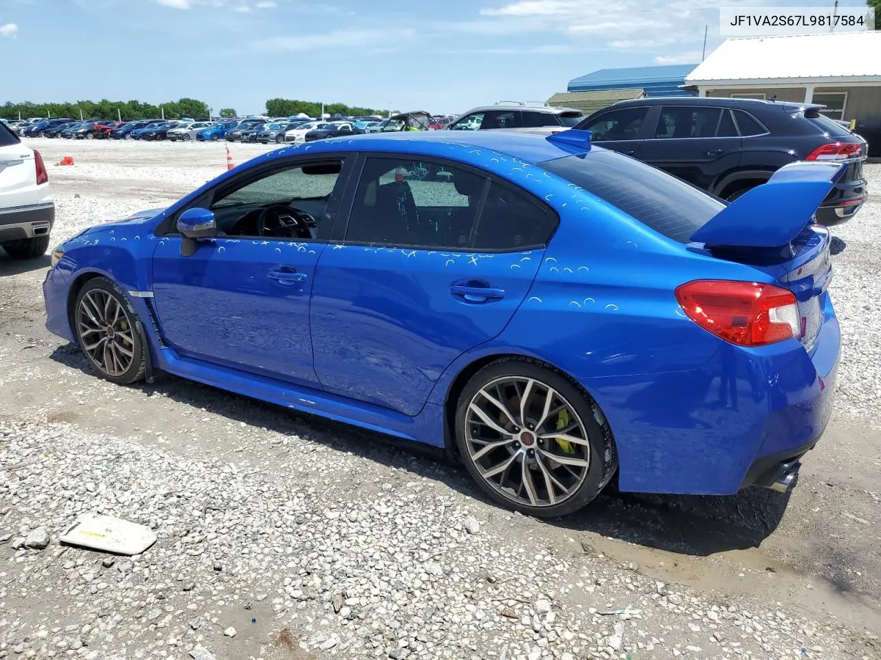 2020 Subaru Wrx Sti VIN: JF1VA2S67L9817584 Lot: 61525145