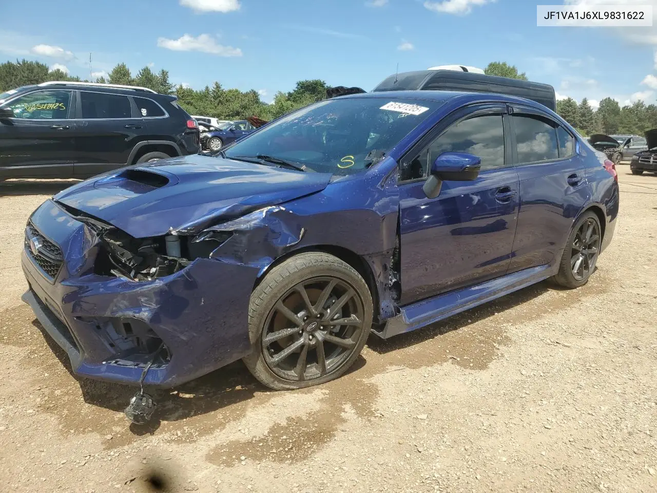 2020 Subaru Wrx Limited VIN: JF1VA1J6XL9831622 Lot: 61541205