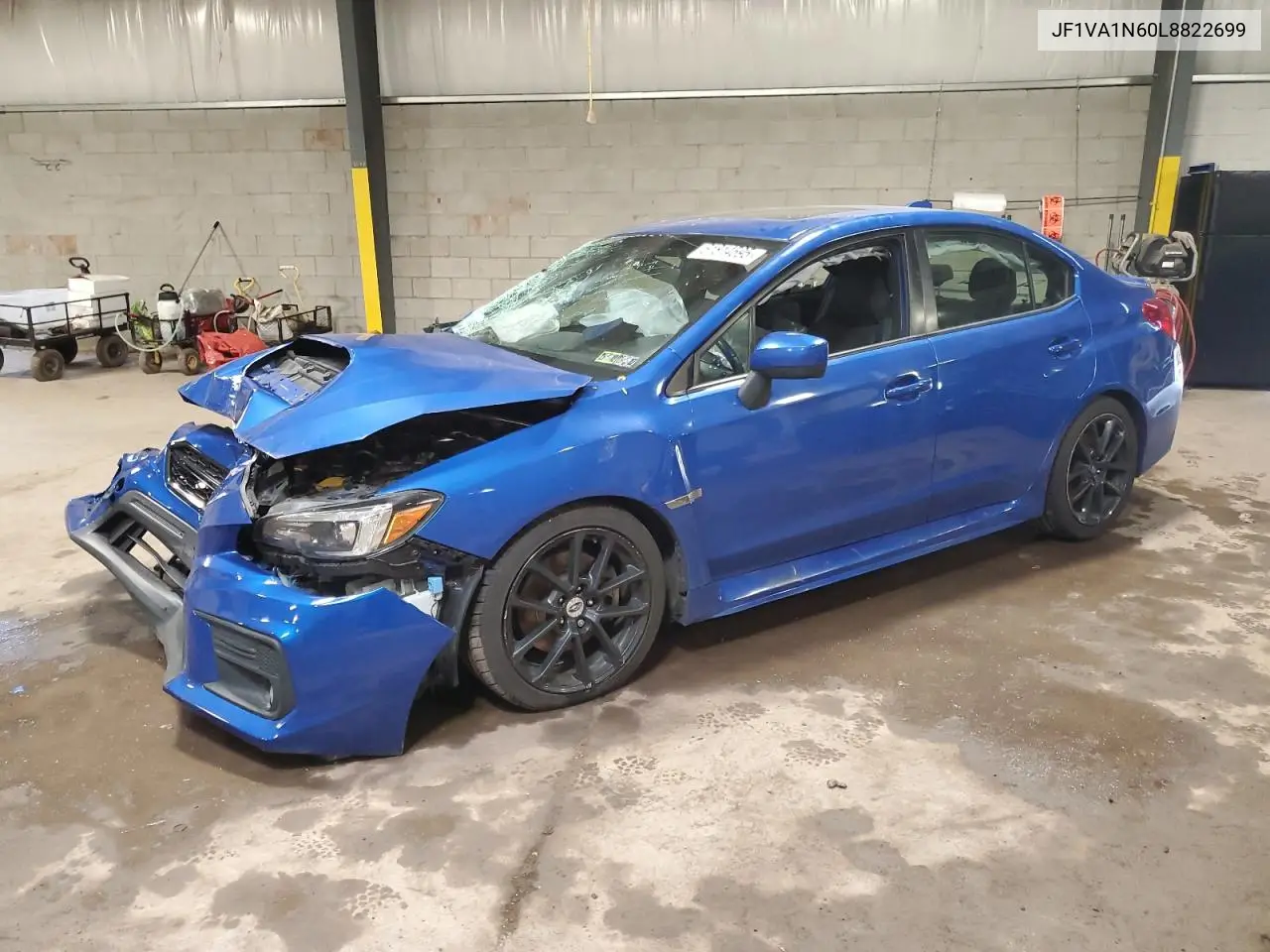 2020 Subaru Wrx Limited VIN: JF1VA1N60L8822699 Lot: 61814595