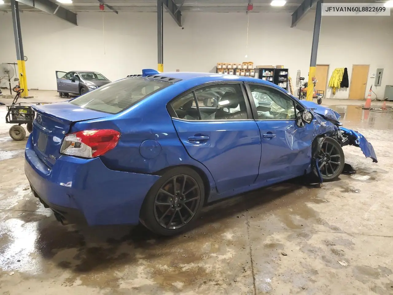 2020 Subaru Wrx Limited VIN: JF1VA1N60L8822699 Lot: 61814595
