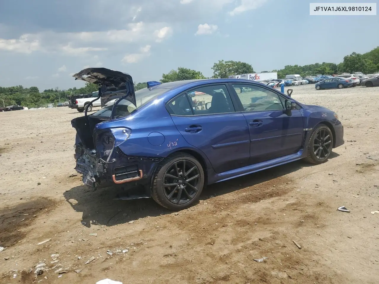 2020 Subaru Wrx Limited VIN: JF1VA1J6XL9810124 Lot: 62133775