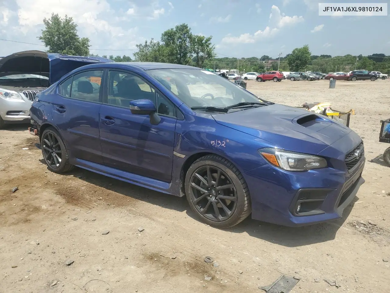 2020 Subaru Wrx Limited VIN: JF1VA1J6XL9810124 Lot: 62133775