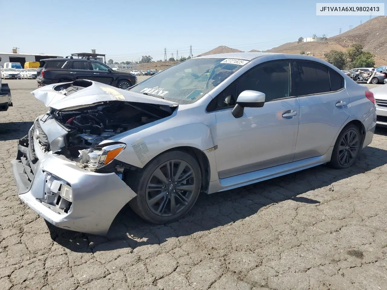 2020 Subaru Wrx VIN: JF1VA1A6XL9802413 Lot: 62721825