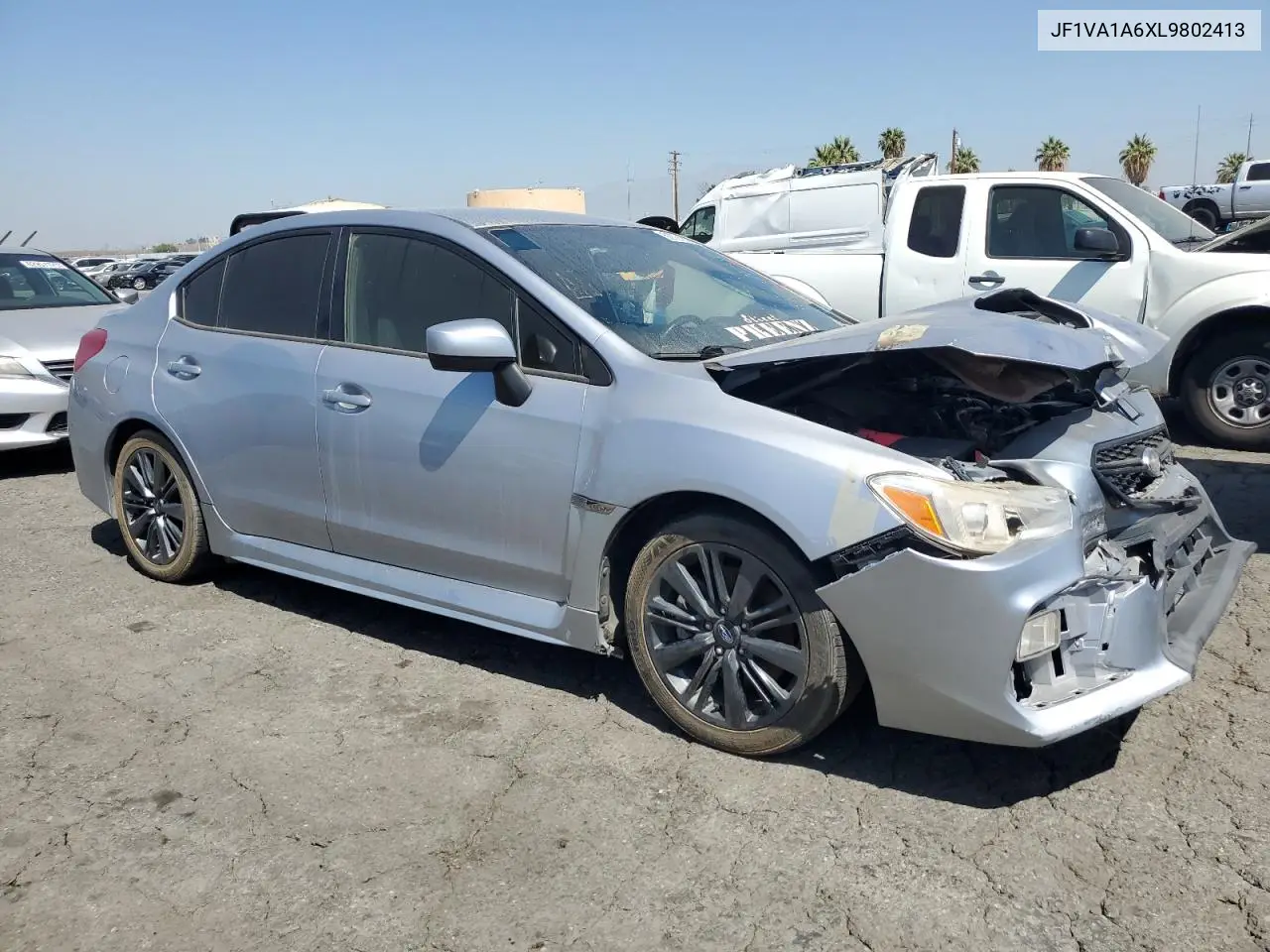 2020 Subaru Wrx VIN: JF1VA1A6XL9802413 Lot: 62721825
