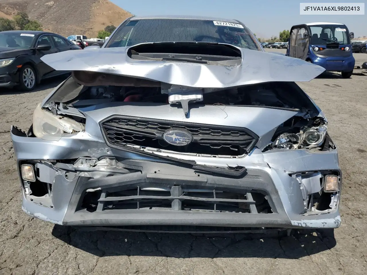 2020 Subaru Wrx VIN: JF1VA1A6XL9802413 Lot: 62721825