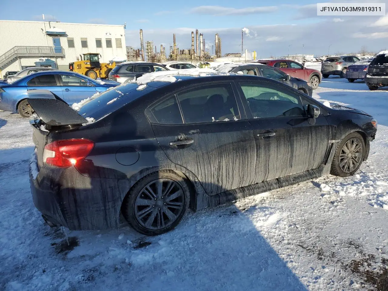 2021 Subaru Wrx Premium VIN: JF1VA1D63M9819311 Lot: 44576935
