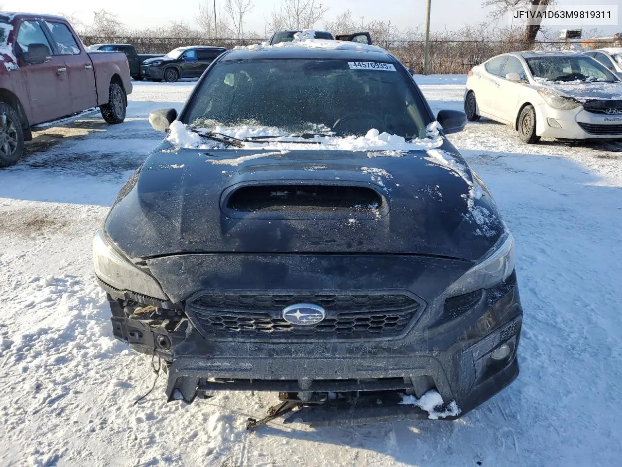 2021 Subaru Wrx Premium VIN: JF1VA1D63M9819311 Lot: 44576935