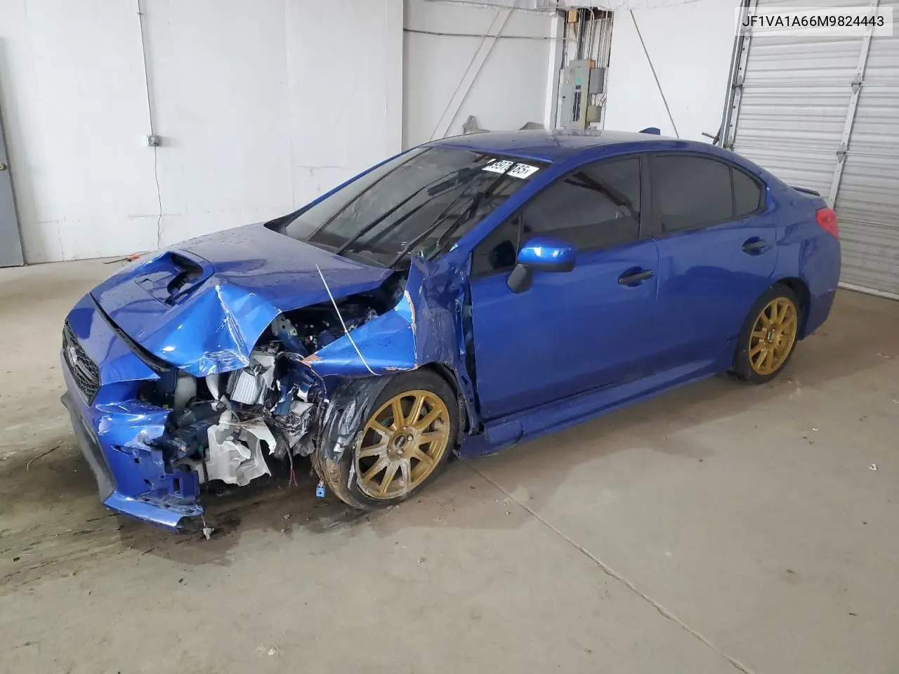 2021 Subaru Wrx VIN: JF1VA1A66M9824443 Lot: 49976185