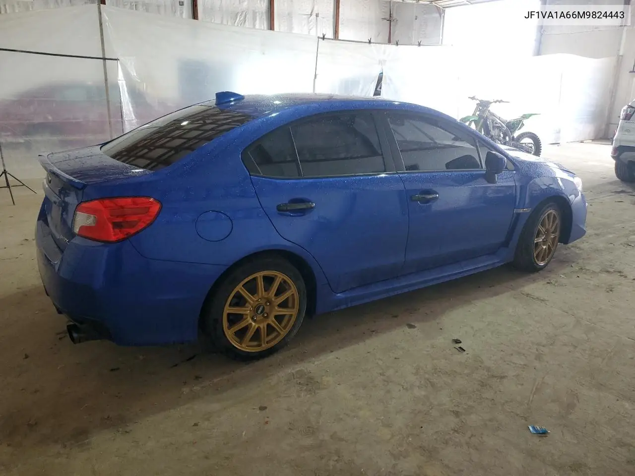 2021 Subaru Wrx VIN: JF1VA1A66M9824443 Lot: 49976185